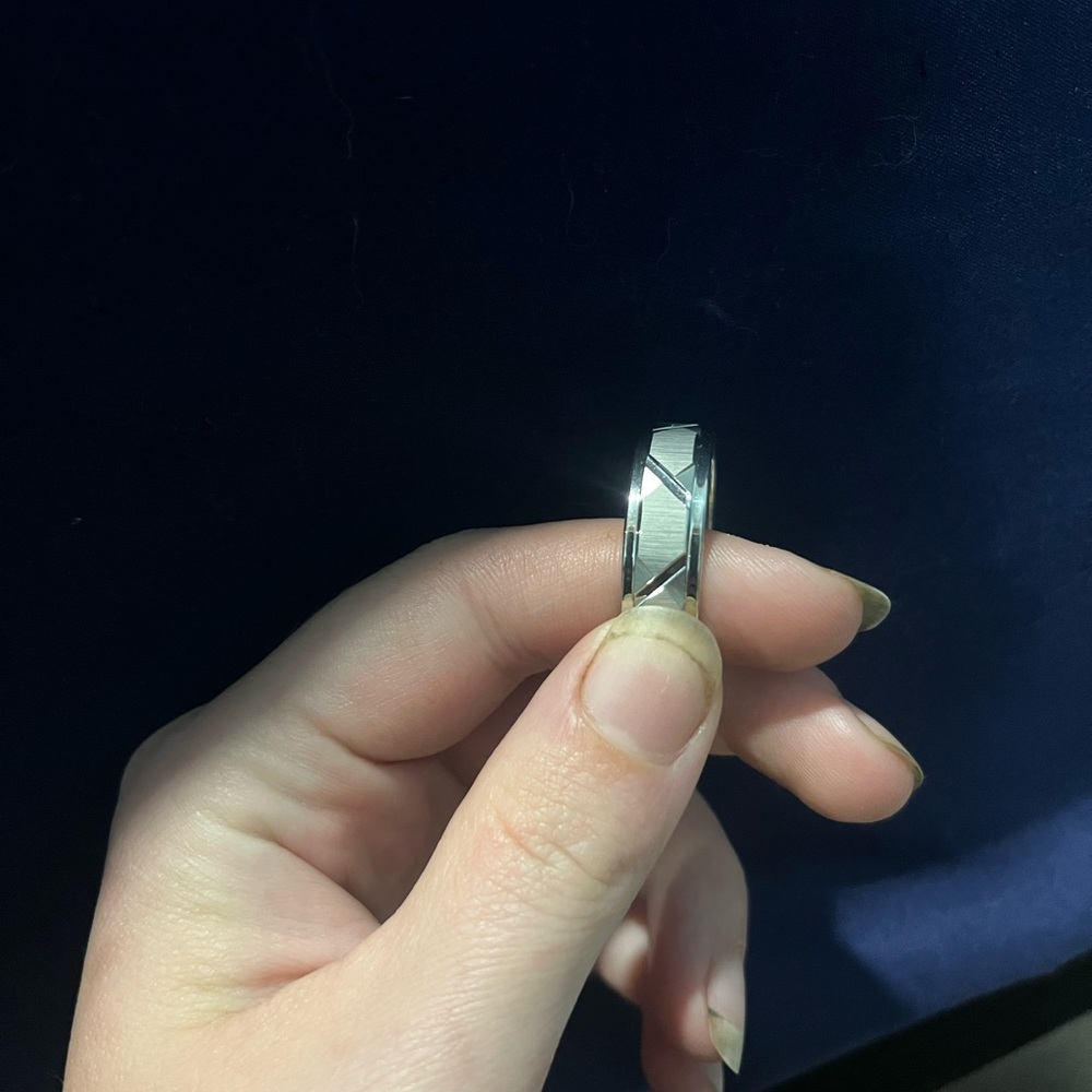 Size 12.5 Men’s Wedding Band.